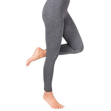 Load image into Gallery viewer, Womens High-Waisted Fleece Lined Marled Leggings