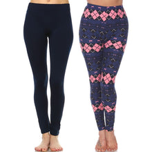 Load image into Gallery viewer, Women&#39;s Everyday Leggings by Whitemark - 2 Pack