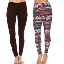 Load image into Gallery viewer, Women&#39;s Everyday Leggings by Whitemark - 2 Pack