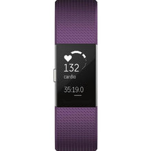 Load image into Gallery viewer, Fitbit Charge 2 Activity Fitness Tracker + Heart Rate (Small) - Plum Silver