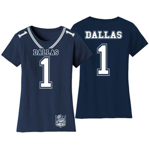 Women's Football Team Jersey T-Shirts