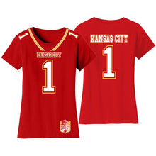 Load image into Gallery viewer, Women&#39;s Football Team Jersey T-Shirts