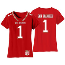 Load image into Gallery viewer, Women&#39;s Football Team Jersey T-Shirts