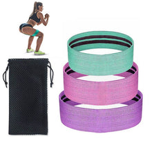 Load image into Gallery viewer, Fabric Resistance Bands - Set of 3