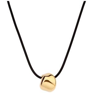 Calvin Klein Women's Sensual Gold and Black Necklace