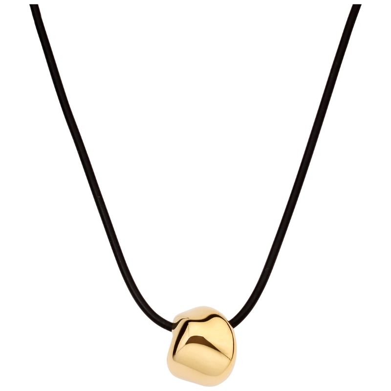 Calvin Klein Women's Sensual Gold and Black Necklace