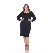 Load image into Gallery viewer, Women&#39;s Plus Size Destiny Sweater Dress by Whitemark