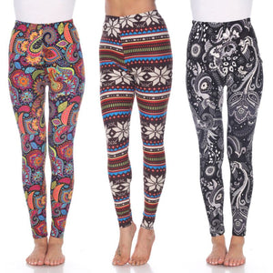 Whitemark Designed Leggings - 3 Pack