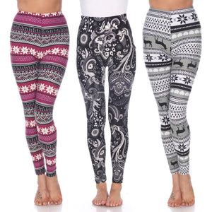 Whitemark Designed Leggings - 3 Pack