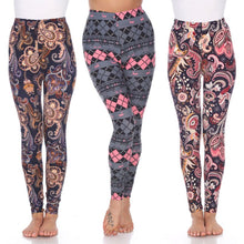 Load image into Gallery viewer, Whitemark Designed Leggings - 3 Pack