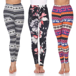 Whitemark Designed Leggings - 3 Pack