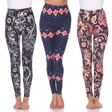 Load image into Gallery viewer, Whitemark Designed Leggings - 3 Pack