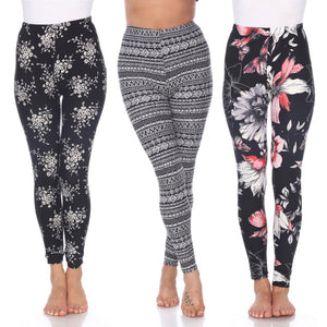 Whitemark Designed Leggings - 3 Pack