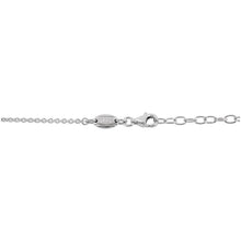 Load image into Gallery viewer, Fossil Trendy Two Tone Black or White with Silver Necklaces - 16&quot;