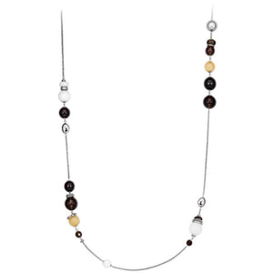 Fossil Ebony Multi-Color Necklace JF85350040 - 38"