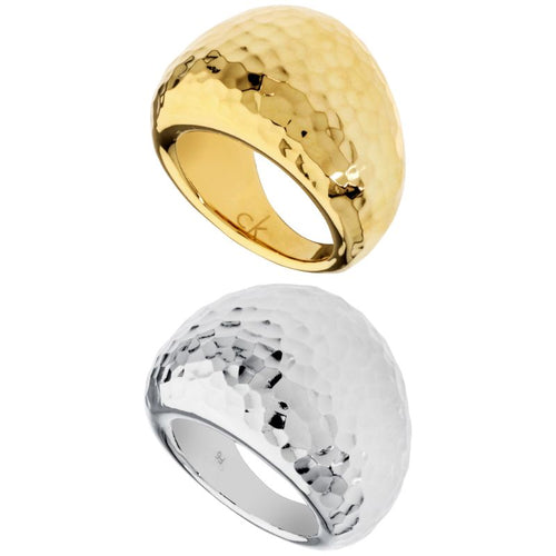 Calvin Klein Women's Hammered Dawn Ring