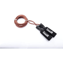 Load image into Gallery viewer, Leather Jump Rope Skipping Rope for Cardio Fitness