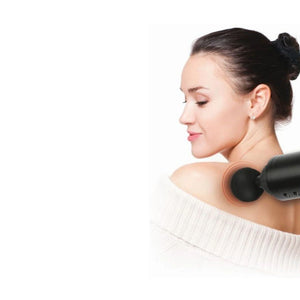 Handheld Deep Tissue Percussion Massager with 4 Attachments