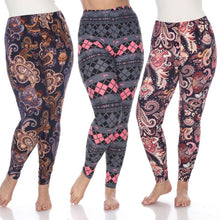 Load image into Gallery viewer, Whitemark Designed Leggings - 3 Pack