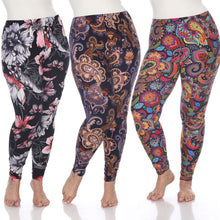 Load image into Gallery viewer, Whitemark Designed Leggings - 3 Pack