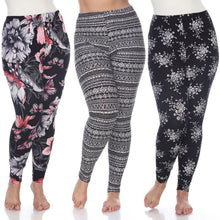 Load image into Gallery viewer, Whitemark Designed Leggings - 3 Pack