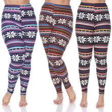 Load image into Gallery viewer, Whitemark Designed Leggings - 3 Pack