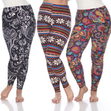 Load image into Gallery viewer, Whitemark Designed Leggings - 3 Pack