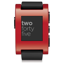 Load image into Gallery viewer, Pebble Smart Watch for iPhone and Android Devices (Red)