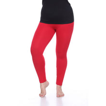 Load image into Gallery viewer, Women&#39;s Plus Size Super-Stretch Solid Leggings by Whitemark