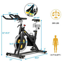 Load image into Gallery viewer, Magnetic Exercise Indoor Stationary Cycling Bike