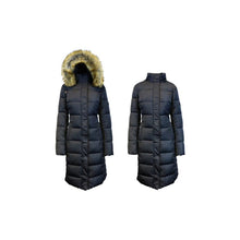 Load image into Gallery viewer, Women&#39;s Long Heavyweight Parka Jacket With Faux Fur Hood