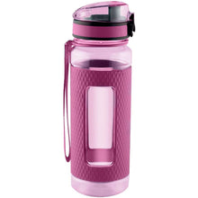 Load image into Gallery viewer, Swig Savvy Sports Water Bottle with Silicone Sleeve  Wide Mouth Leak Proof - 25oz