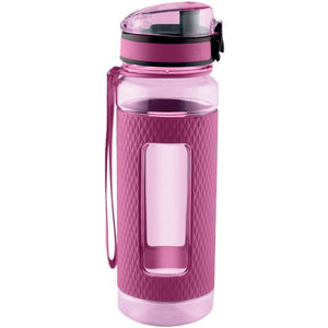 Swig Savvy Sports Water Bottle with Silicone Sleeve  Wide Mouth Leak Proof - 25oz