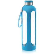 Load image into Gallery viewer, SWIG SAVVY Glass Water Bottle With Protective Silicone Sleeve &amp; Leak Proof Lid