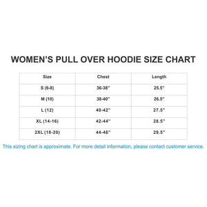 Women's Greatest Football Legends Pull Over Hoodie